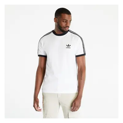 Adidas T-Shirt Adicolor Classics 3-Stripes T-Shirt IA4846 Weiß Slim Fit