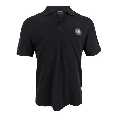 Skull Stitch Polo Schwarz