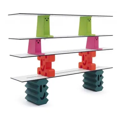 Magis me too Ladrillos me too Regal Aufbewahrung Magis Ausführun Nomo gelb