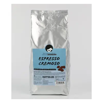 Kaffee-de Espresso CREMOSO Bohnen - 1kg - Holzröstung