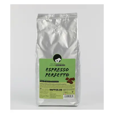 Kaffee-de Espresso PERFETTO Bohnen - 1kg - Holzröstung