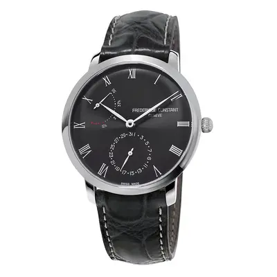 Frederique Constant Herrenuhr Slimline Power Reverse Manufacture FC-723GR3S6