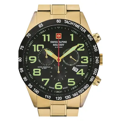 Swiss Alpine Military 7047.9117 Chronograph Herrenuhr 45mm 10ATM