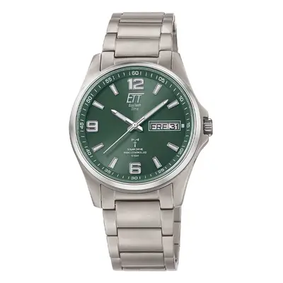 ETT Eco Tech Time EGT-11603-81M Herrenuhr Everest Solar Funkuhr
