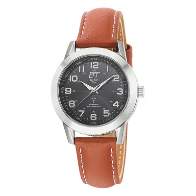 ETT ELS-11494-22L Solar drive Funkuhr Gobi Damenuhr 34mm 5ATM