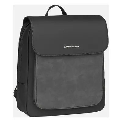 Kapten & Son - Tromso Small All Black - Rucksack , 6 l