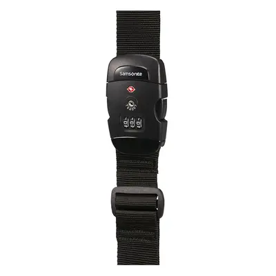 Samsonite Global Travel Accessories Kofferband mit TSA-Schloss Schwarz