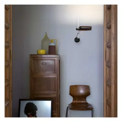 Oluce Colombo 761 LED-Wandleuchte-Bronze-mit LED (2700K)