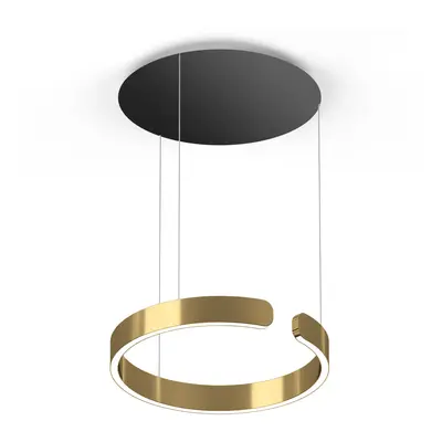 Occhio Mito sospeso 40 up LED-Pendelleuchte-Pendel Bronze-Schwarz matt-Ausführung variabel 50-20