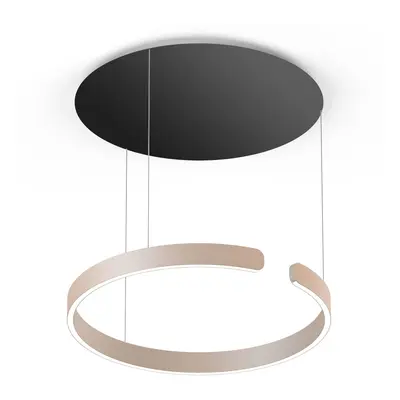 Occhio Mito sospeso 60 up LED-Pendelleuchte-Pendel Gold matt-Schwarz matt-Ausführung variabel 50