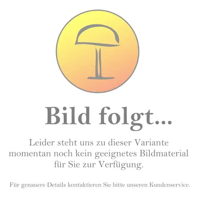 Knapstein Yuna-W Wandleuchte-Nickel matt-Weiß