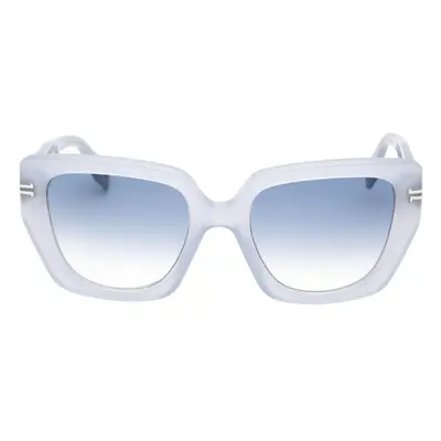 Marc Jacobs Dunkelblaue SF-Linsen-Sonnenbrille in Azure Rutheniumblau