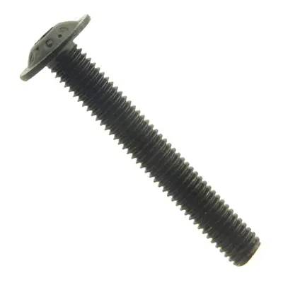 Flachkopfschraube Innen6kant u. Bund ISO 7380-2 010.9 Stahl bl. M 10 x 35 - 100 Stück