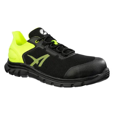 albatros OCTANE YELLOW LOW S1PS extra leichter Sicherheitsschuh schwarz-lime 45