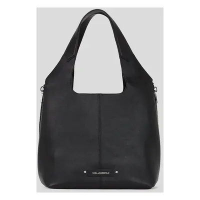 Karl Lagerfeld - K/hardware Mittelgrosse Tote-bag, Damen, Schwarz-nickel, Größe: One Size
