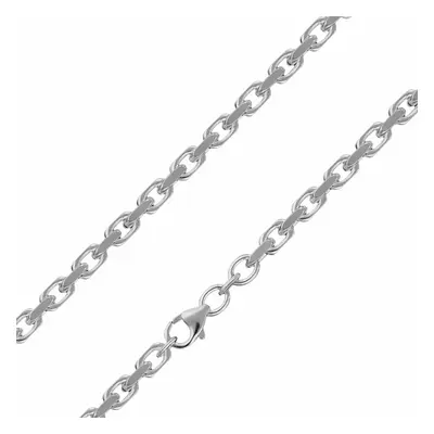 Trendor 85772 Halskette für Herren 925 Silber 3,8 mm breit