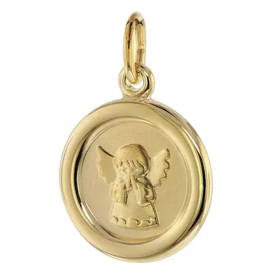 Trendor 75107 Engel-Anhänger für Kinder 333 Gold 8 Karat 12 mm