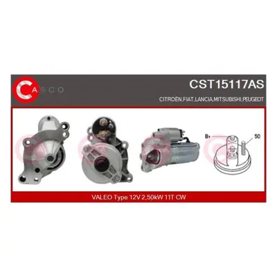 CASCO Starter Brand New HQ