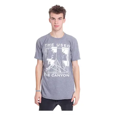 The Used - Band Photo Dark Heather - T-Shirt - Grau - XL - 50% Baumwolle, 50% Polyester,Jersey
