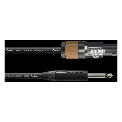 Cordial CPL 5 LP 25 Boxenkabel Speakon / Klinke, Neutrik, 2x2,5mm², 5 Meter