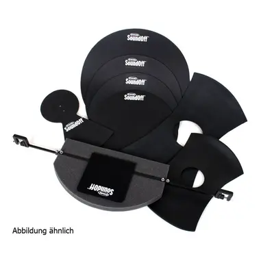 Evans SOSETFSN Sound Off Dämpferset 22/10/12/14/14 + Becken