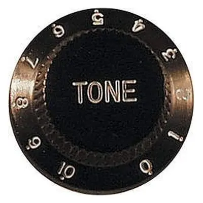 Gitarren Potiknopf für Klangregelung schwarz für E-Gitarre Hutform Tone