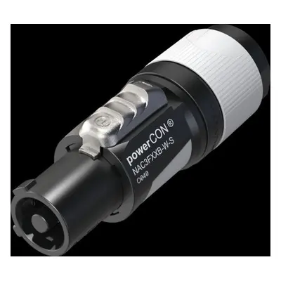 Neutrik NAC3FXXB-W-S PowerCON Stecker grau Power Out