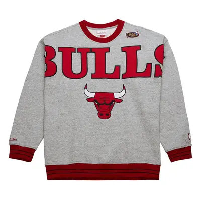 Mitchell & Ness SATIN Fleece Pullover Chicago Bulls