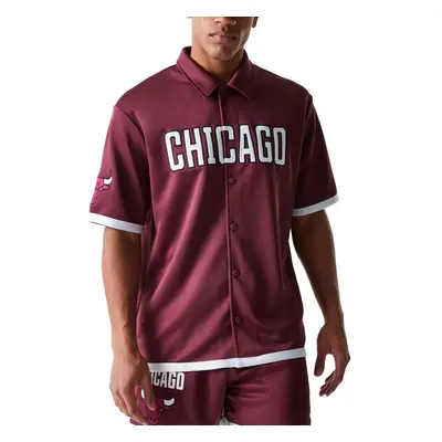 New Era Snap Button Shirt - WARUM UP Chicago Bulls
