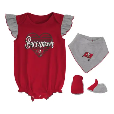 NFL Mädchen 3er Baby-Set Tampa Bay Buccaneers