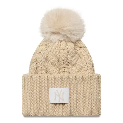 New Era Kinder Mädchen Wintermütze - NY Yankees beige