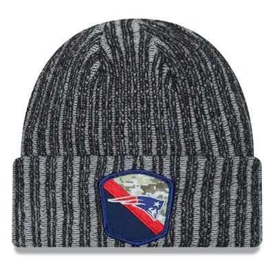 New Era Salute to Service Wintermütze New England Patriots