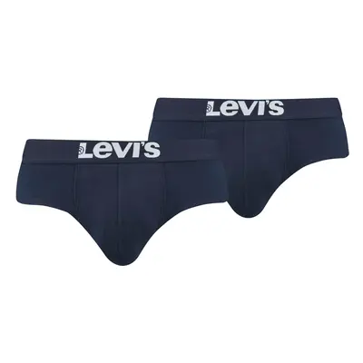 2er Pack Levis Men Solid Basic Brief Shorts Slip Herren Unterhose Pant Unterwäsc...