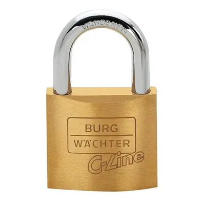 Zylindervorhangschloss 222 50, Schlosskörper-B.50mm MS versch.-schl.BURG-WÄCHTER