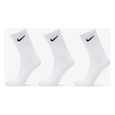 Nike Everyday Lightweight Training Crew Socks 3-Pack White/ Black