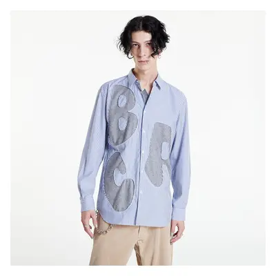 Hemd Comme Des Garçons SHIRT Mens Shirt Woven Striped White / Blue