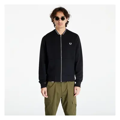 Sweatshirt FRED PERRY Zip Through Sweatshirt Black