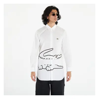 Hemd Comme des Garçons SHIRT x LACOSTE Mens Shirt Woven Woven White