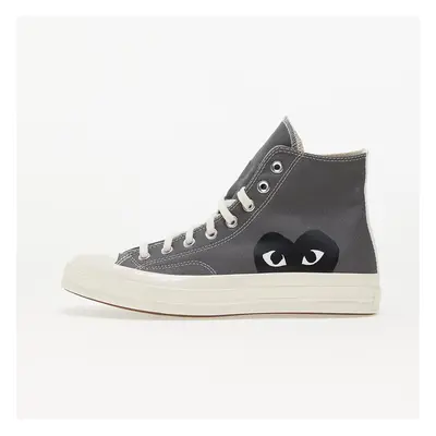 Sneakers Converse x Comme des Garçons PLAY Chuck Hi Gray/ Black/ Egret EUR