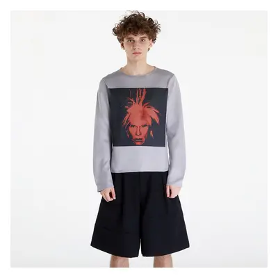 Pullover Comme des Garçons SHIRT Sweater Grey/ Red