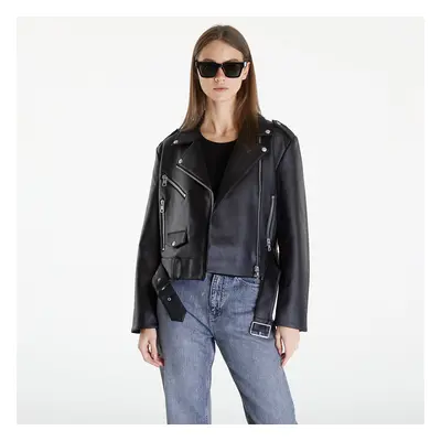 Jacke Calvin Klein Jeans Classic Faux Leather Black