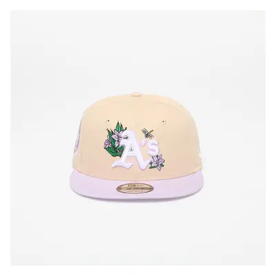 Mütze New Era Oakland Athletics MLB 9FIFTY Floral Snapback Cap Stone/ Pastel Lilac