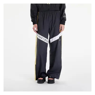 Hosen Nike Sportswear Women's High-Waisted Pants Dk Smoke Grey/ Saturn Gold/ White