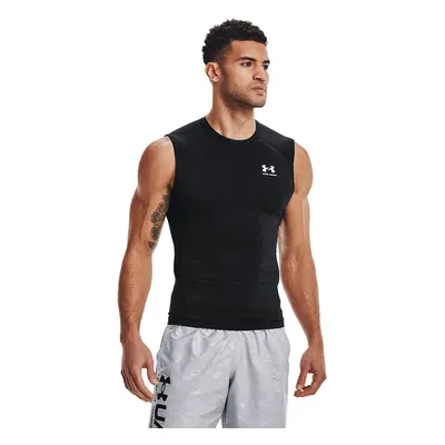 Tank Top Under Armour Hg Armour Comp Sl Black/ White