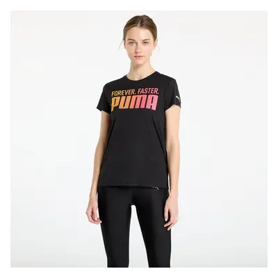 T-shirt PUMA Run Favroites Forever Faster Graphic Tee Black