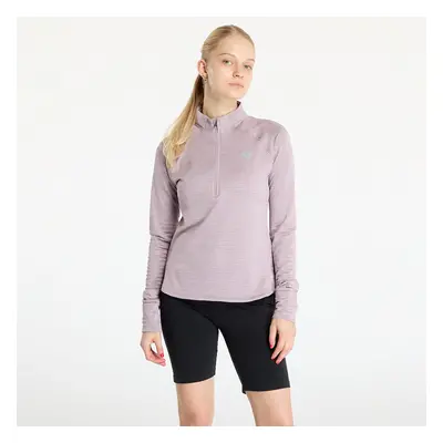 Sweatshirt New Balance Athletics Heat Grid Half Zip Ice Wine Heather