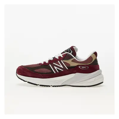 Sneakers New Balance V6 Made in USA Burgundy/ Tan EUR