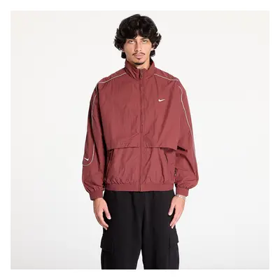 Windjacke Nike Sportswear Solo Swoosh Men's Woven Track Jacket Dark Pony/ White