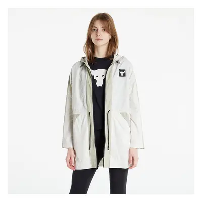 Jacke Under Armour Project Rock Woven Jacket Stone/ White