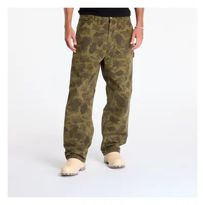 Jeans Carhartt WIP Duck Single Knee Pant Camo Duck/ Office Green